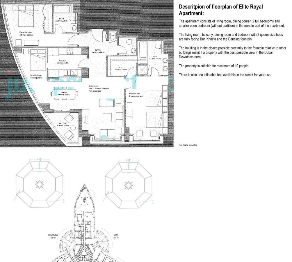 Elite Royal Apartment - T3 - Full Burj Khalifa & Fountain View Dubai Luaran gambar